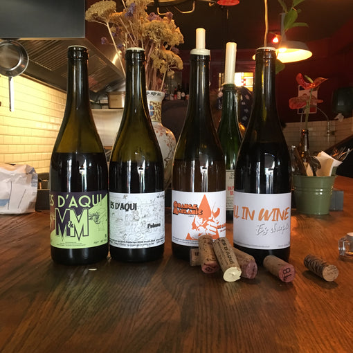 Es D'aqui, M&M, Paloma, Orange Mauzanic, All in wine